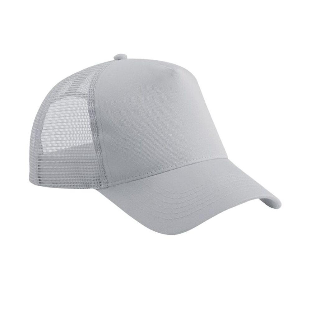 Beechfield Childrens/Kids Trucker Cap / Light Grey